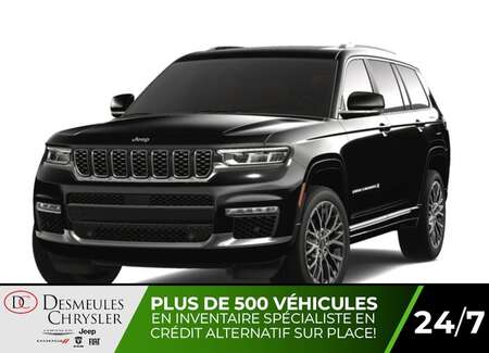2024 Jeep Grand Cherokee Summit L 4x4 Uconnect 10.1 Navigation Camera 360 for Sale  - DC-24291  - Blainville Chrysler