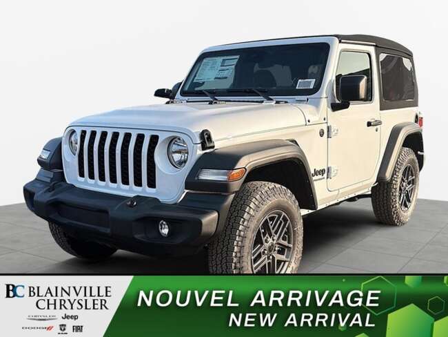 2024 Jeep Wrangler Sport S for Sale  - BC-40083  - Desmeules Chrysler