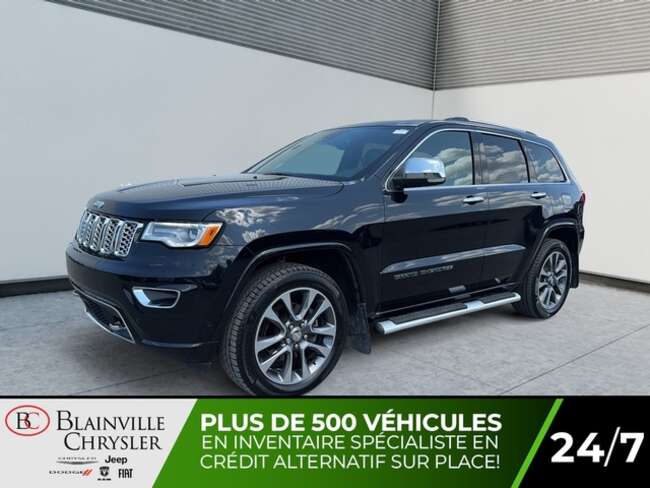 2017 Jeep Grand Cherokee OVERLAND 4X4 DÉMARREUR NAVIGATION CUIR MAGS for Sale  - BC-N4912  - Desmeules Chrysler