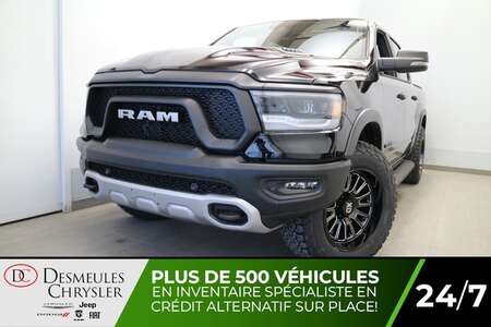 2023 Ram 1500 Rebel Crew Cab UCONNECT 12 PO  NAVIGATION CUIR for Sale  - DC-23097  - Blainville Chrysler