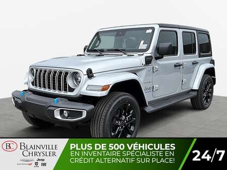 2024 Jeep WRANGLER 4XE Sahara for Sale  - BC-40026  - Desmeules Chrysler