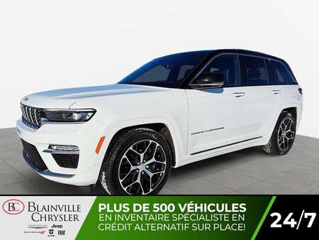 2023 Jeep Grand Cherokee SUMMIT 4X4 DÉMARREUR MAGS 21 PO GPS CUIR BRODÉ for Sale  - BC-40209A  - Blainville Chrysler