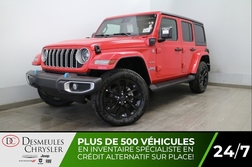 2024 Jeep WRANGLER 4XE Sahara UCONNECT 12 PO CAMERA DE RECUL CUIR  - DC-24019  - Blainville Chrysler