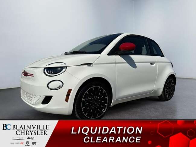 2024 Fiat 500E Édition (RED) for Sale  - BC-40360  - Desmeules Chrysler