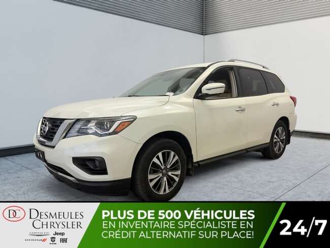 2018 Nissan Pathfinder SL 4x4 Toit ouvrant Navigation Cuir beige Caméra for Sale  - DC-23407A  - Desmeules Chrysler