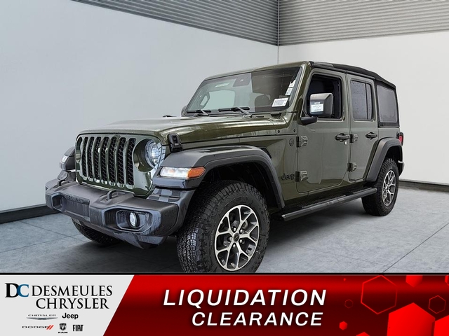 2024 Jeep Wrangler for Sale  - DC-24143  - Desmeules Chrysler