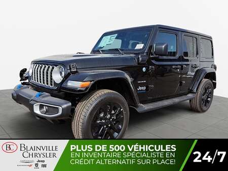 2024 Jeep WRANGLER 4XE Sahara for Sale  - BC-40024  - Desmeules Chrysler