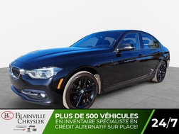 2018 BMW 3 Series 330i xDRIVE GPS CUIR SIÈGES ET VOLANT CHAUFFANTS  - BC-S4088A  - Blainville Chrysler