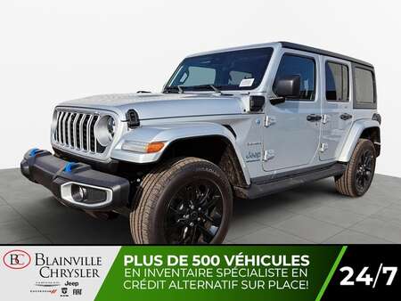 2024 Jeep WRANGLER 4XE Sahara for Sale  - BC-40015  - Desmeules Chrysler