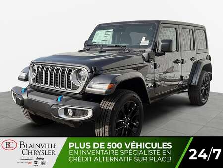 2024 Jeep WRANGLER 4XE Sahara for Sale  - BC-40020  - Desmeules Chrysler