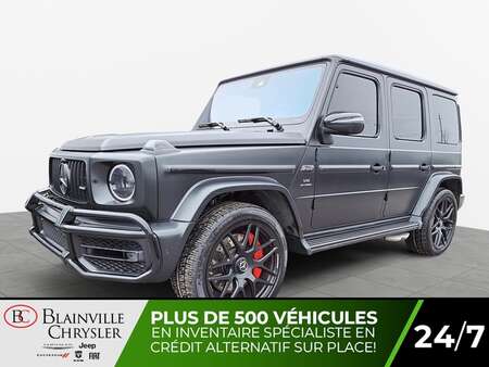 2020 Mercedes-Benz G-Class AMG G 63 V8 BI-TURBO MAGS 22 PO GPS CUIR ROUGE AMG for Sale  - BC-P4486  - Desmeules Chrysler