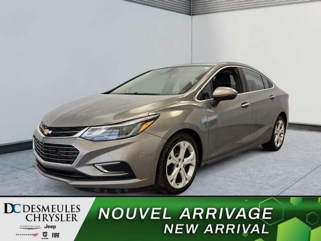 2018 Chevrolet Cruze Premier Air climatisé Cuir Caméra de recul Cruise for Sale  - DC-U6112  - Desmeules Chrysler