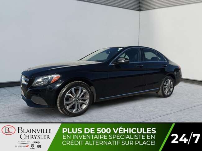 2018 Mercedes-Benz C-Class C 300 4MATIC CUIR NAVIGATION TOIT PANORAMIQUE for Sale  - BC-N5190  - Desmeules Chrysler