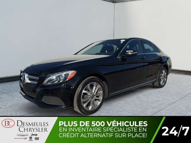 2018 Mercedes-Benz C-Class C 300 4MATIC CUIR NAVIGATION TOIT PANORAMIQUE for Sale  - DC-B5682  - Desmeules Chrysler