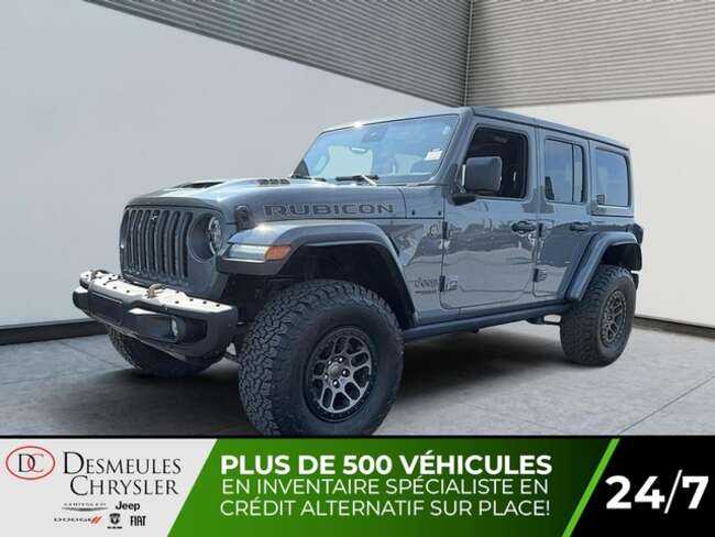 2022 Jeep Wrangler Unlimited Rubicon 392 4x4 Moteur 6,4l hemi Cuir for Sale  - DC-S5597  - Blainville Chrysler