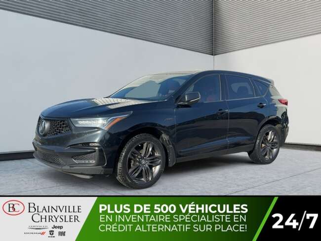 2020 Acura RDX w/A-Spec Pkg AWD CUIR ROUGE NAVIGATION MAGS for Sale  - BC-N5103  - Blainville Chrysler