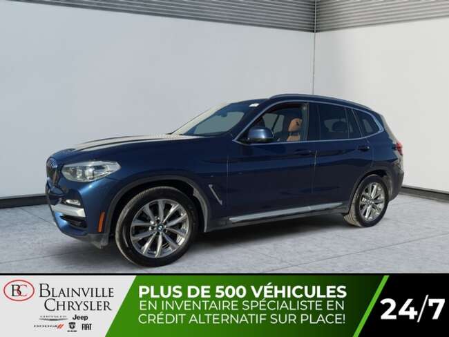 2019 BMW X3 xDrive30i CUIR TAN TOIT PANORAMIQUE MAGS for Sale  - BC-S5209  - Blainville Chrysler