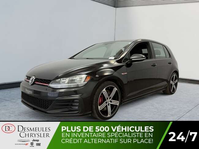 2018 Volkswagen Golf GTI S Manuelle Air climatisé Caméra recul Cruise for Sale  - DC-24370A  - Desmeules Chrysler