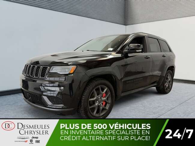 2019 Jeep Grand Cherokee Limited X 4x4 Uconnect Toit ouvrant pano Cuir Nav for Sale  - DC-24511A  - Blainville Chrysler