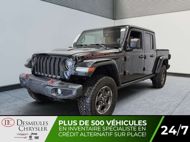2022 Jeep Gladiator Rubicon 4x4 Toit rigide 3 sections Cuir Navigation for Sale  - DC-D6098  - Desmeules Chrysler