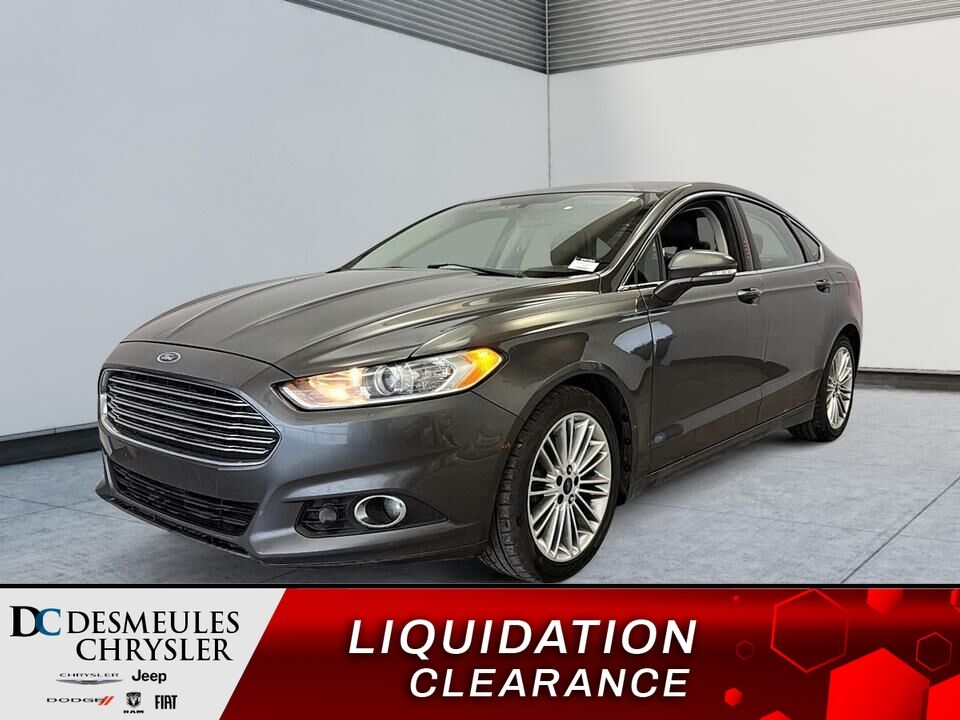 2015 Ford Fusion  - Desmeules Chrysler