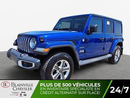 2020 Jeep Wrangler SAHARA 4X4 MAGS MARCHEPIEDS GPS SIÈGES CHAUFFANTS for Sale  - BC-P3728  - Desmeules Chrysler