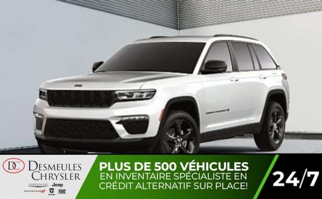 2025 Jeep Grand Cherokee Limited 4x4 Uconnect 10.1 po Toit panoramique for Sale  - DC-25022  - Desmeules Chrysler