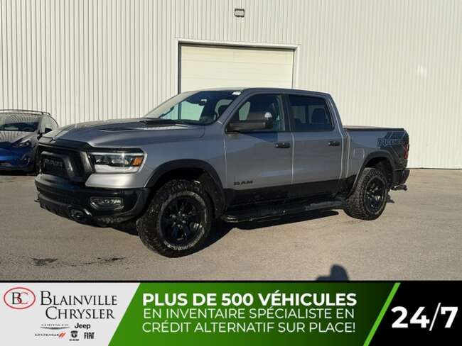 2022 Ram 1500 REBEL CREW CAB HEMI 5.7L MARCHEPIEDS CUIR MAGS for Sale  - BC-P5210  - Blainville Chrysler