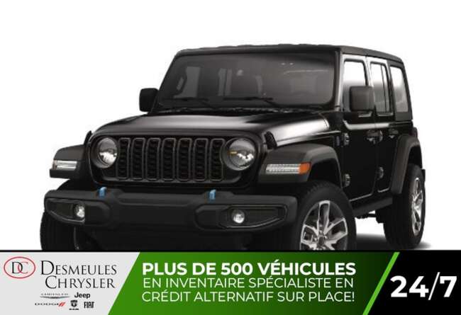 2024 Jeep Wrangler Sport S 4XE Hybride Uconnect 12 pouces  Selec-Trac for Sale  - DC-24509  - Blainville Chrysler