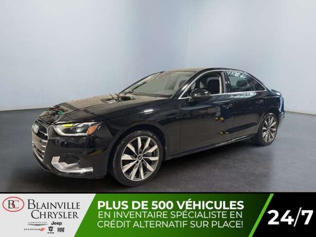 2023 Audi A4 KOMFORT QUATTRO NAV TOIT PANO CUIR CHAUFFANT for Sale  - BC-S5771  - Blainville Chrysler