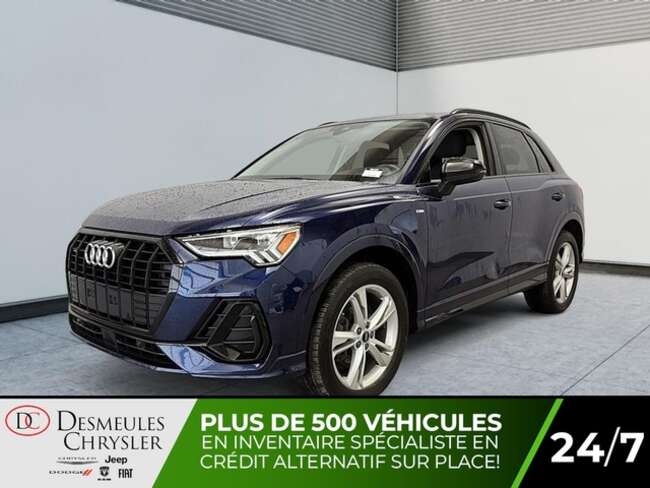 2021 Audi Q3 S line 45 Progressiv Quattro Toit pano Cuir Caméra for Sale  - DC-D6187  - Desmeules Chrysler