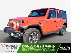 2022 Jeep Wrangler UNLIMITED SAHARA 4X4  UCONNECT ÉCRAN 8.4 POUCES  - BC-S3570  - Blainville Chrysler