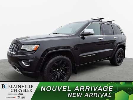 2014 Jeep Grand Cherokee OVERLAND ECODIESEL DÉMARREUR GPS CUIR MAGS 20 PO for Sale  - BC-D7244  - Blainville Chrysler