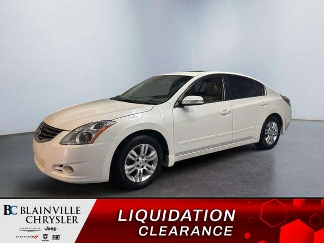 2012 Nissan Altima 2.5 INFO SUR RDV SEULEMENT AU 514-757-3087 for Sale  - BC-50067A  - Blainville Chrysler