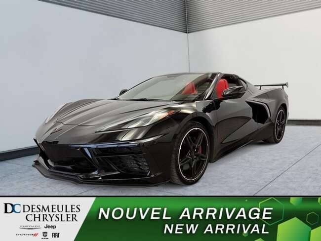 2022 Chevrolet Corvette Stingray GROUPE PERFORMANCE Z51 495hp Cuir Rouge for Sale  - DC-S6209  - Desmeules Chrysler