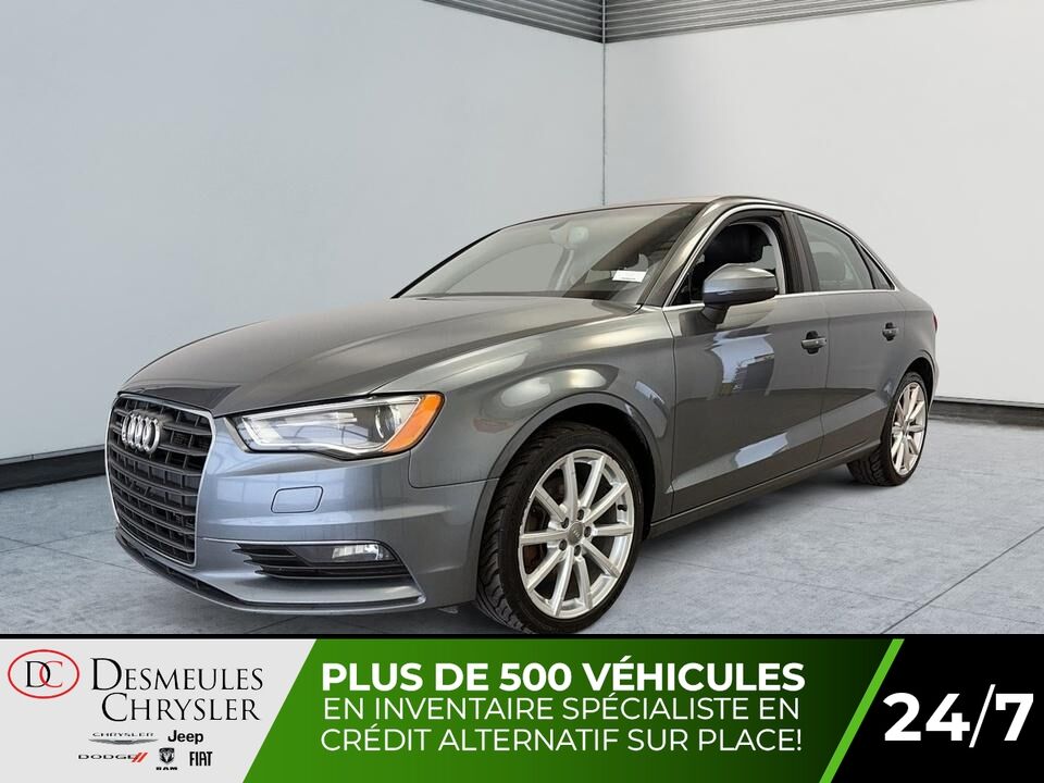 2015 Audi A3  - Desmeules Chrysler