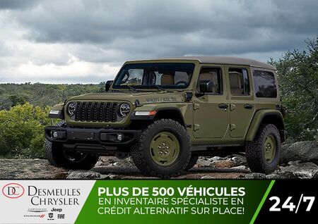 2025 Jeep WRANGLER 4XE  - Desmeules Chrysler