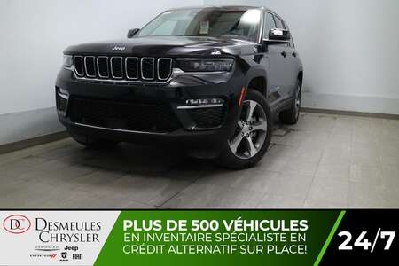 2023 Jeep GRAND CHEROKEE 4XE 4X4  UCONNECT 10.1 PO TOIT OUV PANO NAVIGATION for Sale  - DC-23391  - Blainville Chrysler