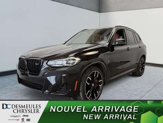2022 BMW X3 M40i Toit ouvrant Suspension M adapt 382 Hp Mags for Sale  - DC-S6261  - Desmeules Chrysler