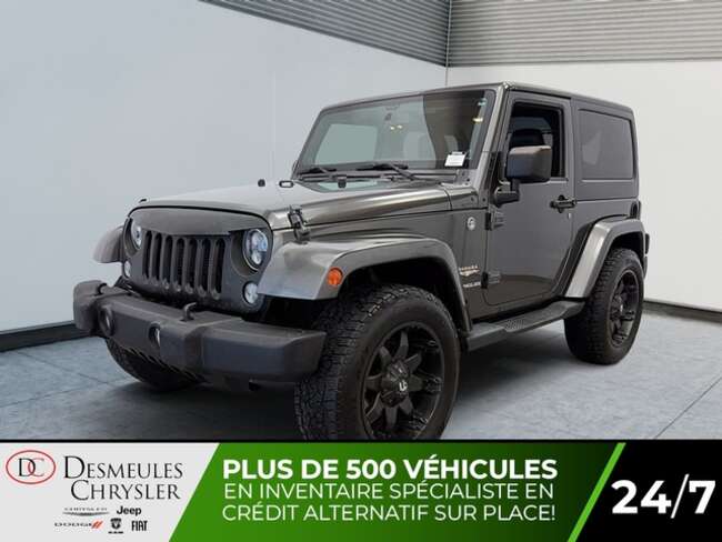 2014 Jeep Wrangler Sahara 2 portes 4x4 Cuir Air climatisé Cruise Mags for Sale  - DC-S5734A  - Blainville Chrysler