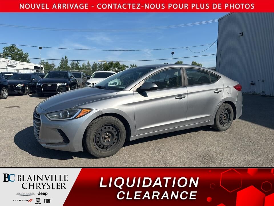 2017 Hyundai Elantra  - Desmeules Chrysler
