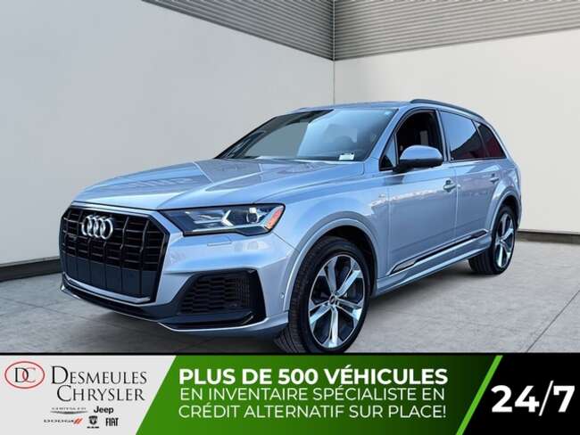 2021 Audi Q7 Progressiv AWD SLINE Black Optic 7 Passagers for Sale  - DC-D6219  - Desmeules Chrysler