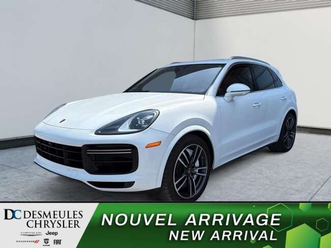 2019 Porsche Cayenne Turbo AWD 541Hp Toit ouvrant Cuir rouge Mags for Sale  - DC-S6268  - Desmeules Chrysler