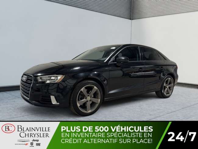 2017 Audi A3 PREMIUM QUATTRO CUIR TOIT OUVRANT MAGS for Sale  - BC-N5313  - Blainville Chrysler