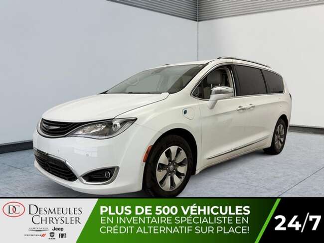 2018 Chrysler Pacifica Hybrid Limited Toit ouvrant pano Cuir Caméra recul for Sale  - DC-24218A  - Desmeules Chrysler