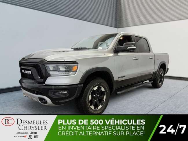 2022 Ram 1500 Rebel Crew Cab 4x4 Uconnect Navigation Cuir Caméra for Sale  - DC-L5721  - Blainville Chrysler