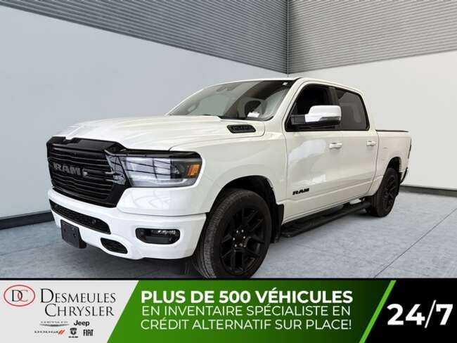 2023 Ram 1500 Sport Crew Cab 4x4 5,7l Hemi Uconnect 12p Cuir Cam for Sale  - DC-D6169  - Desmeules Chrysler