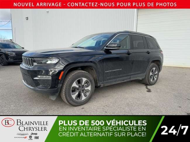 2022 Jeep Grand Cherokee 4XE 4XE HYBRIDE LIMITED DÉMARREUR NAVIGATION CUIR for Sale  - BC-30744A  - Blainville Chrysler