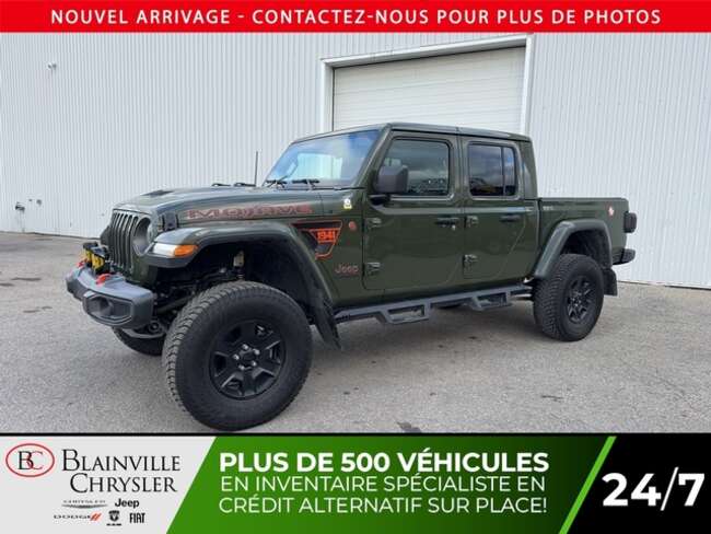 2021 Jeep Gladiator MOJAVE 1941 4X4 LIFTKIT FOX NFAB MARCHEPIEDS for Sale  - BC-P5400  - Blainville Chrysler