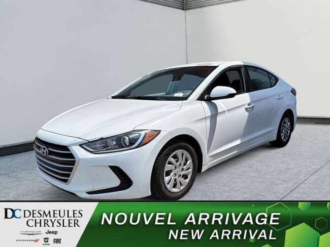 2017 Hyundai Elantra L Manuelle Sièges avant chauffants Économique for Sale  - DC-25116B  - Desmeules Chrysler